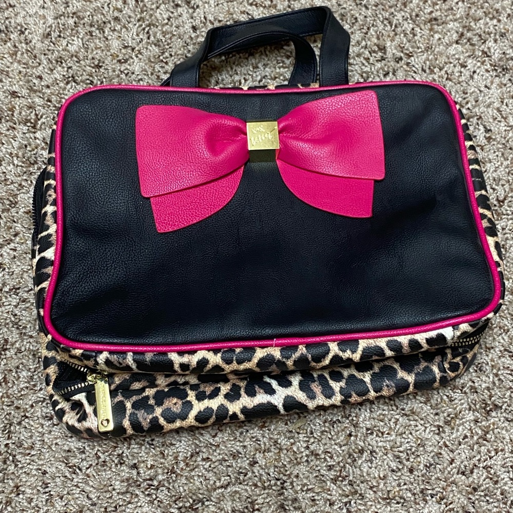 Betsey Johnson makeup bag